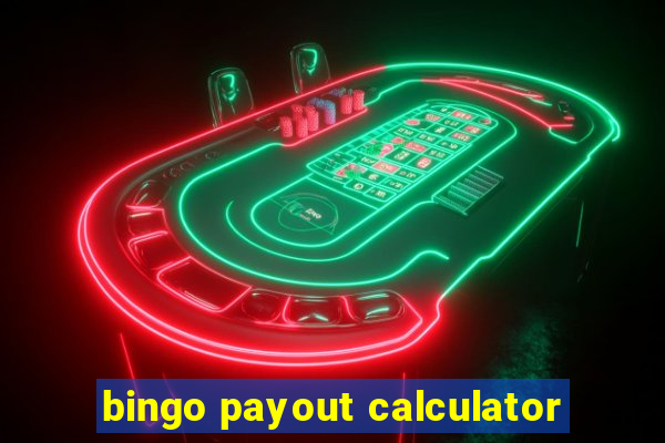 bingo payout calculator